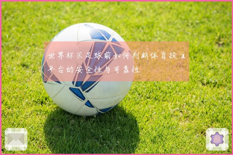 世界杯买足球前如何判断体育投注平台的安全性与可靠性